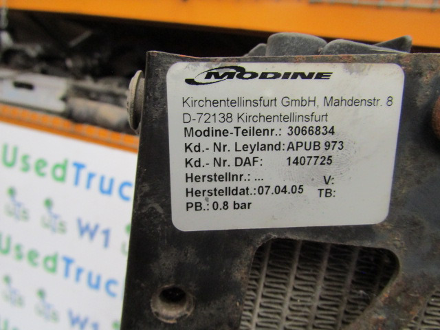 DAF LF 55 RADIATOR P/NO 3066834 - Radiatore per Camion: foto 2 DAF LF 55 RADIATOR P/NO 3066834 - Radiatore per Camion: foto 2