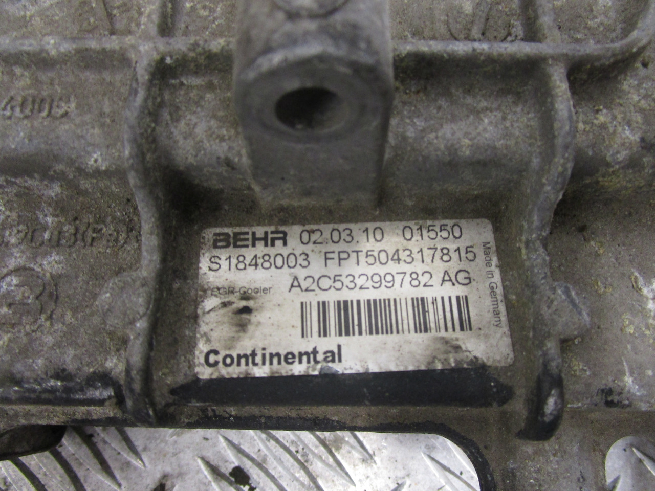 IVECO DAILY 3.0 EGR COOLER P/NO 504317815 - Motore e ricambi per Camion: foto 2 IVECO DAILY 3.0 EGR COOLER P/NO 504317815 - Motore e ricambi per Camion: foto 2