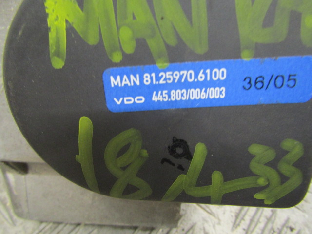 MAN TGA THROTTLE PEDAL CONTROL UNIT P/NO 81.25970.6100 - Sistema elettrico per Camion: foto 2 MAN TGA THROTTLE PEDAL CONTROL UNIT P/NO 81.25970.6100 - Sistema elettrico per Camion: foto 2