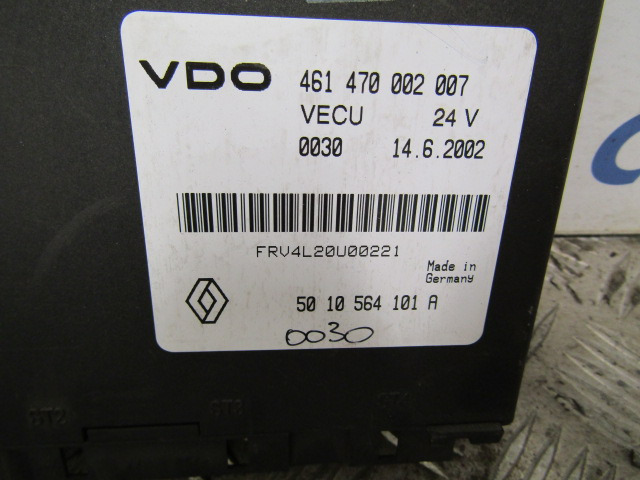RENAULT MIDLUM DXI BODY CONTROL ECU P/NO 5010101A / 461470002008 - ECU per Camion: foto 2 RENAULT MIDLUM DXI BODY CONTROL ECU P/NO 5010101A / 461470002008 - ECU per Camion: foto 2