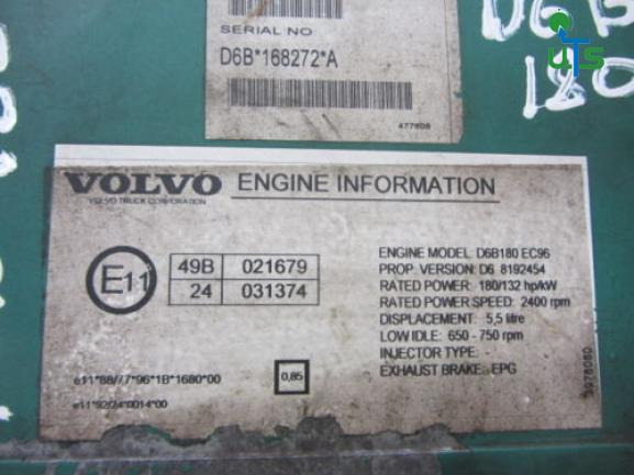 VOLVO FLE 180 ENGINE ECU P/NO D6B 168272A - ECU per Camion: foto 2 VOLVO FLE 180 ENGINE ECU P/NO D6B 168272A - ECU per Camion: foto 2