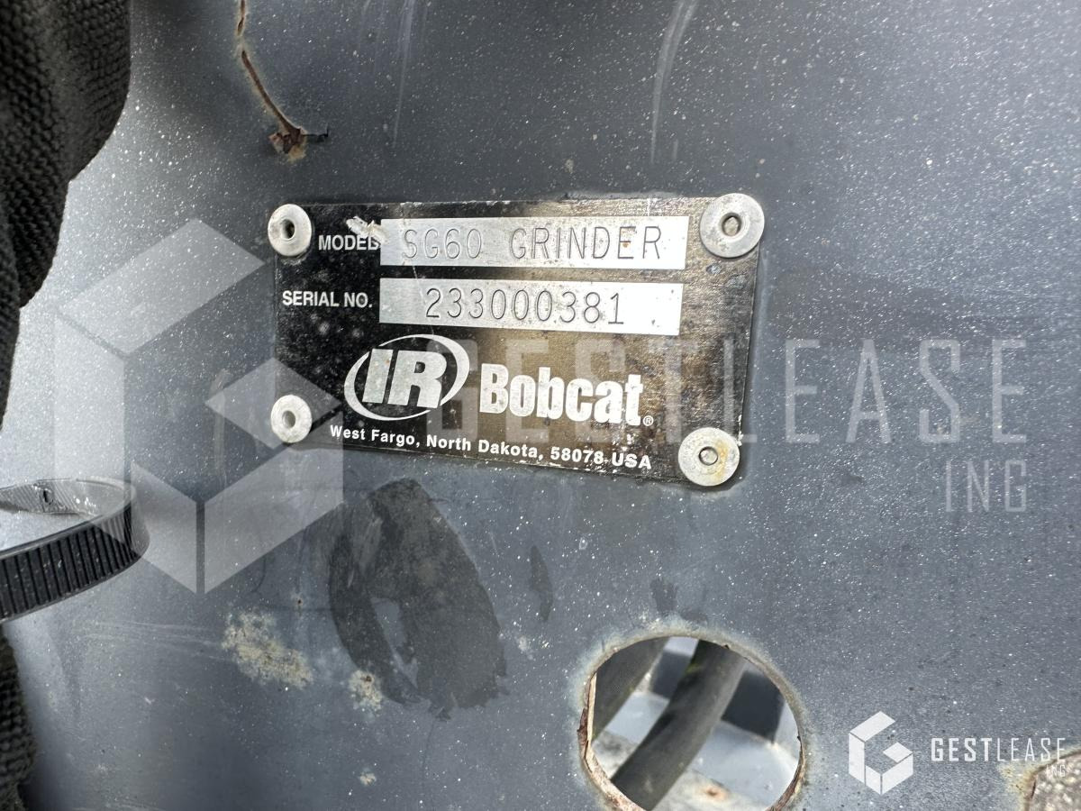 BOBCAT SG60 GRINDER ROGNEUSE DE SOUCHE - Fresaceppe: foto 4 BOBCAT SG60 GRINDER ROGNEUSE DE SOUCHE - Fresaceppe: foto 4