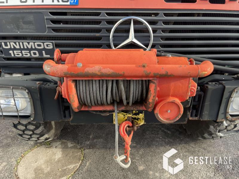 Mercedes UNIMOG 1550 L - Camion centinato: foto 5 Mercedes UNIMOG 1550 L - Camion centinato: foto 5