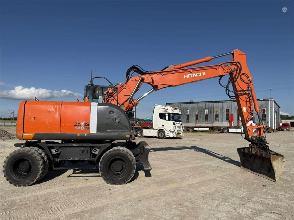 Hitachi ZX 140 W - Escavatore gommato: foto 5 Hitachi ZX 140 W - Escavatore gommato: foto 5