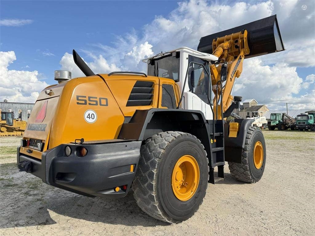Liebherr L 550 , quick coupler - Pala gommata: foto 2 Liebherr L 550 , quick coupler - Pala gommata: foto 2