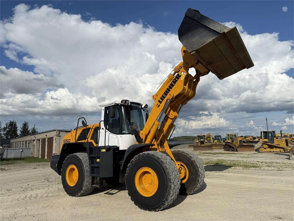 Liebherr L 550 , quick coupler - Pala gommata: foto 1 Liebherr L 550 , quick coupler - Pala gommata: foto 1