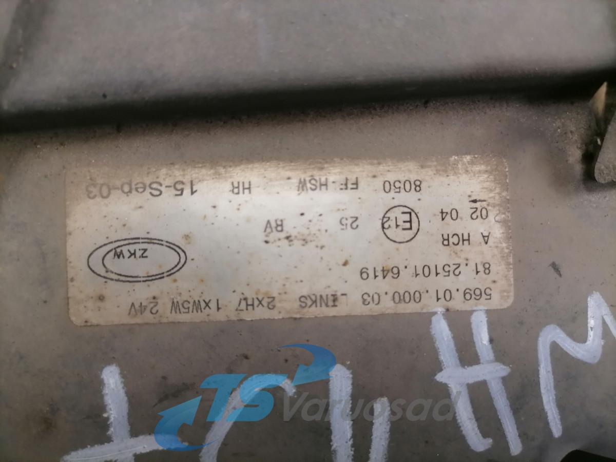 MAN Esituli, vasak 81251016419 - Luce/ Illuminazione per Camion: foto 4 MAN Esituli, vasak 81251016419 - Luce/ Illuminazione per Camion: foto 4