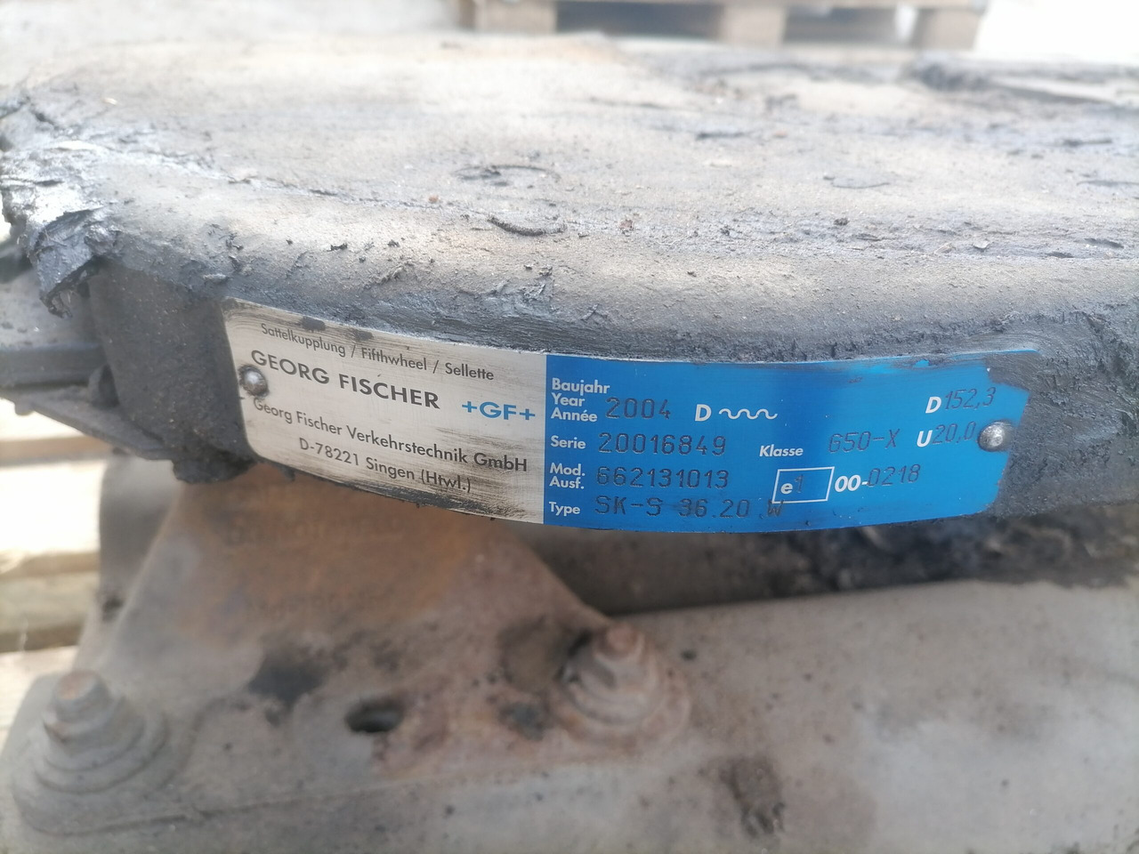 Ralla per Camion MAN Fifht wheel 662131013: foto 6