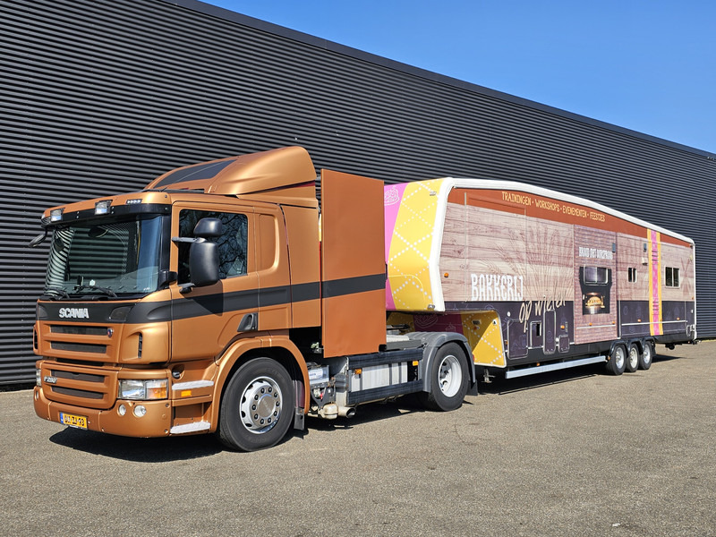 Scania P 280 + trailer - 2 X SLIDE OUT / CAMPER / WOHNMOBIL - Camper: foto 3 Scania P 280 + trailer - 2 X SLIDE OUT / CAMPER / WOHNMOBIL - Camper: foto 3