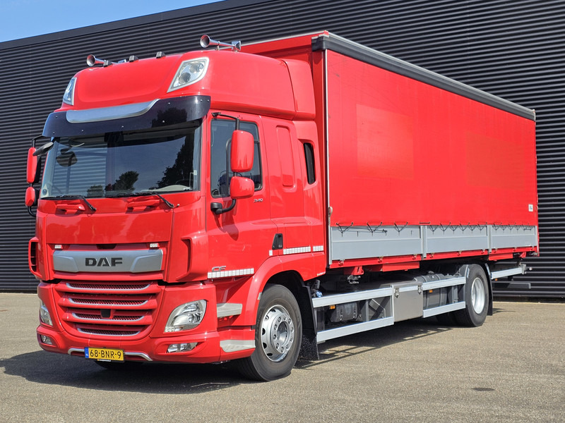 DAF CF 340 SPACECAB / 2 X BDF LAADBAK - Camion centinato: foto 2 DAF CF 340 SPACECAB / 2 X BDF LAADBAK - Camion centinato: foto 2