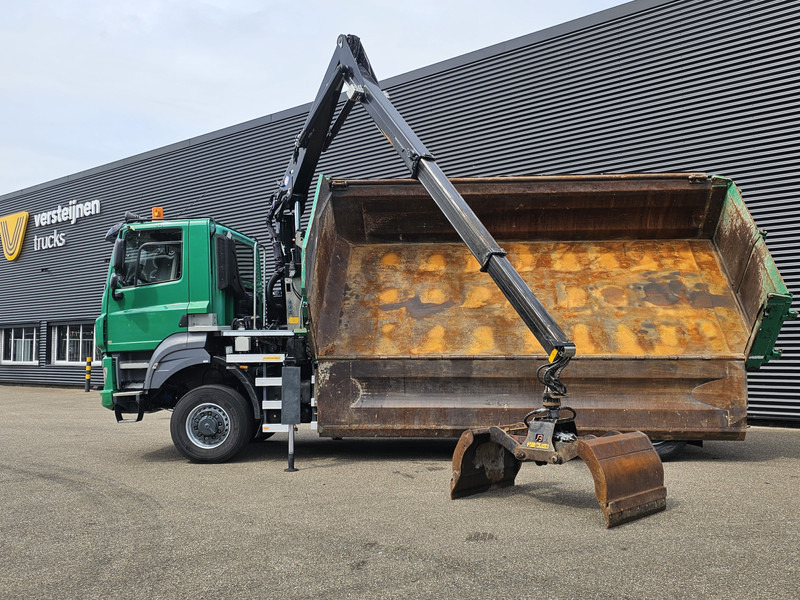 DAF TATRA 6X6 / T158/II / 2 SIDE TIPPER - HMF Z CRANE - Autocarro ribaltabile, Camion con gru: foto 3 DAF TATRA 6X6 / T158/II / 2 SIDE TIPPER - HMF Z CRANE - Autocarro ribaltabile, Camion con gru: foto 3