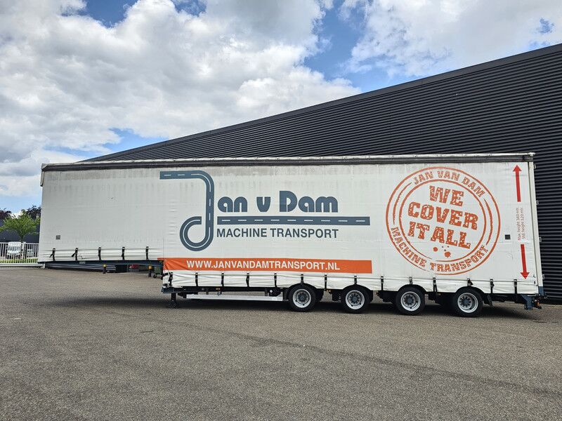 ES-GE 4STL48 / 4 AXLE / SLIDING ROOF / EXPANDABLE / LIFT ROOF - Semirimorchio pianale ribassato: foto 3 ES-GE 4STL48 / 4 AXLE / SLIDING ROOF / EXPANDABLE / LIFT ROOF - Semirimorchio pianale ribassato: foto 3