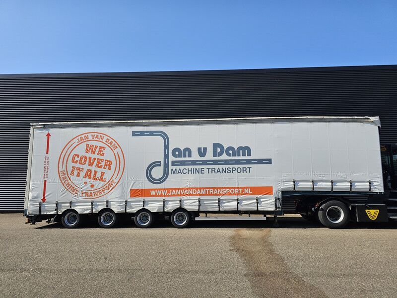 ES-GE 4STL48 / 4 AXLE / SLIDING ROOF / EXPANDABLE / LIFT ROOF - Semirimorchio pianale ribassato: foto 4 ES-GE 4STL48 / 4 AXLE / SLIDING ROOF / EXPANDABLE / LIFT ROOF - Semirimorchio pianale ribassato: foto 4