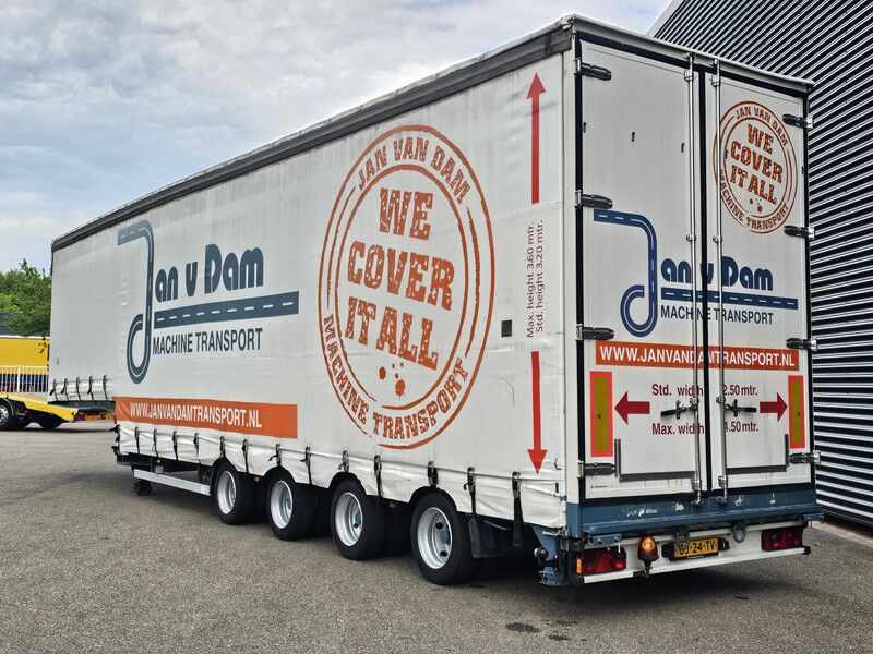 ES-GE 4STL48 / 4 AXLE / SLIDING ROOF / EXPANDABLE / LIFT ROOF - Semirimorchio pianale ribassato: foto 2 ES-GE 4STL48 / 4 AXLE / SLIDING ROOF / EXPANDABLE / LIFT ROOF - Semirimorchio pianale ribassato: foto 2