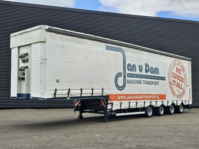 ES-GE 4STL48 / 4 AXLE / SLIDING ROOF / EXPANDABLE / LIFT ROOF - Semirimorchio pianale ribassato: foto 1 ES-GE 4STL48 / 4 AXLE / SLIDING ROOF / EXPANDABLE / LIFT ROOF - Semirimorchio pianale ribassato: foto 1
