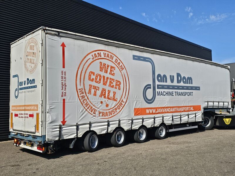 ES-GE 4STL48 / 4 AXLE / SLIDING ROOF / EXPANDABLE / LIFT ROOF - Semirimorchio pianale ribassato: foto 3 ES-GE 4STL48 / 4 AXLE / SLIDING ROOF / EXPANDABLE / LIFT ROOF - Semirimorchio pianale ribassato: foto 3