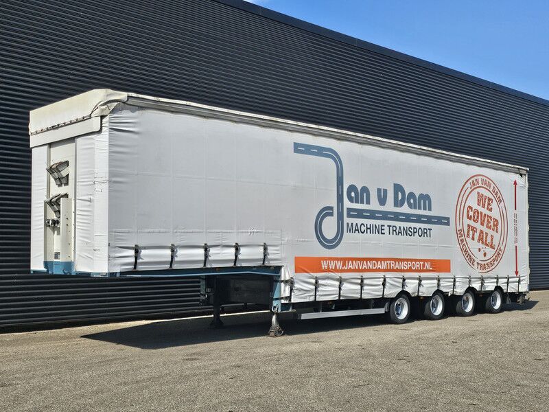 ES-GE 4STL48 / 4 AXLE / SLIDING ROOF / EXPANDABLE / LIFT ROOF - Semirimorchio pianale ribassato: foto 1 ES-GE 4STL48 / 4 AXLE / SLIDING ROOF / EXPANDABLE / LIFT ROOF - Semirimorchio pianale ribassato: foto 1