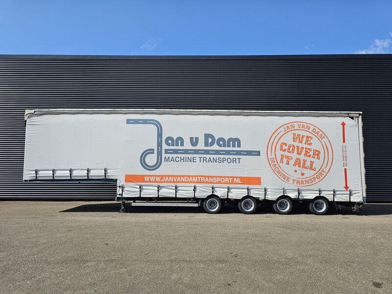 ES-GE 4STL48 / 4 AXLE / SLIDING ROOF / EXPANDABLE / LIFT ROOF - Semirimorchio pianale ribassato: foto 2 ES-GE 4STL48 / 4 AXLE / SLIDING ROOF / EXPANDABLE / LIFT ROOF - Semirimorchio pianale ribassato: foto 2
