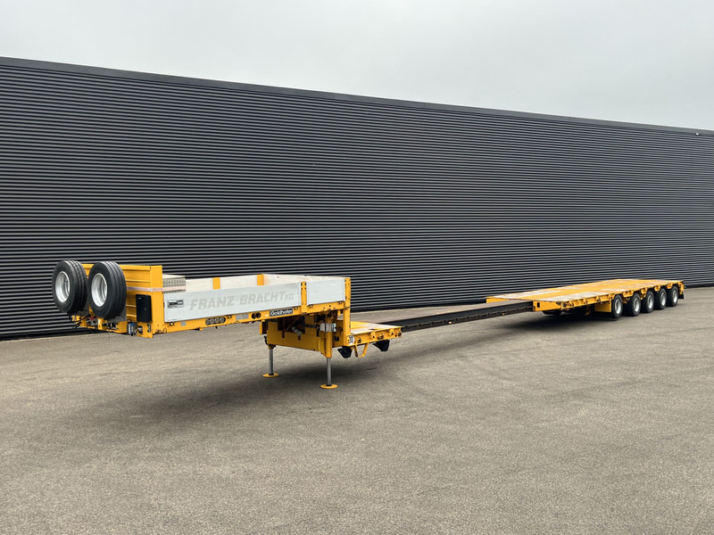 Goldhofer STZ-L 5-50/80 A / EXTENDABLE / 5 X STEERING AXLE - Semirimorchio pianale ribassato: foto 1 Goldhofer STZ-L 5-50/80 A / EXTENDABLE / 5 X STEERING AXLE - Semirimorchio pianale ribassato: foto 1
