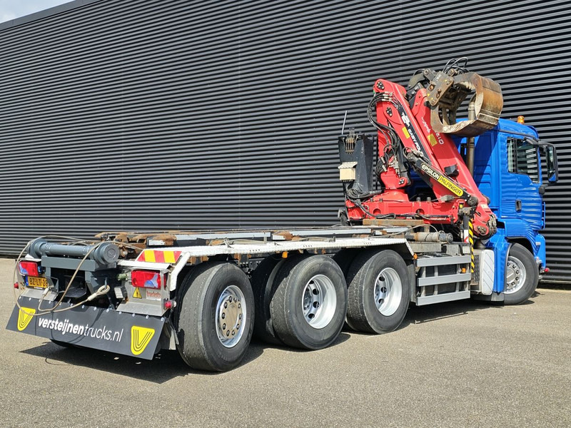 MAN TGS 35.400 8x4-4 / PALFINGER Z CRANE + CONTAINER SYSTEM - Camion con sistema di cavi, Camion con gru: foto 5 MAN TGS 35.400 8x4-4 / PALFINGER Z CRANE + CONTAINER SYSTEM - Camion con sistema di cavi, Camion con gru: foto 5