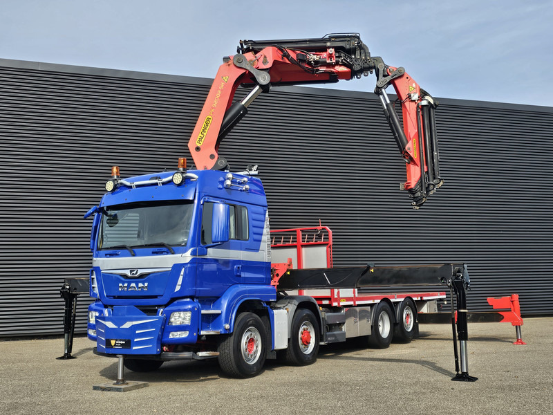 MAN TGS 35.500 8x4-6 / PALFINGER 92 t/m CRANE +JIB - Camion con gru: foto 4 MAN TGS 35.500 8x4-6 / PALFINGER 92 t/m CRANE +JIB - Camion con gru: foto 4