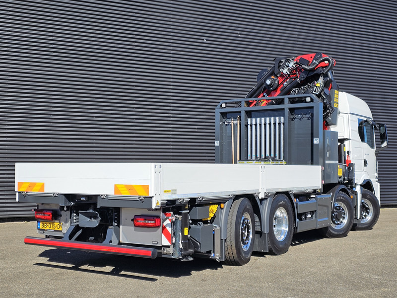 Autocarro con pianale/ Cassone fisso, Camion con gru MAN TGS 35.520 / PALFINGER PK 92002 - JIB - WINCH / NIEUW!: foto 12