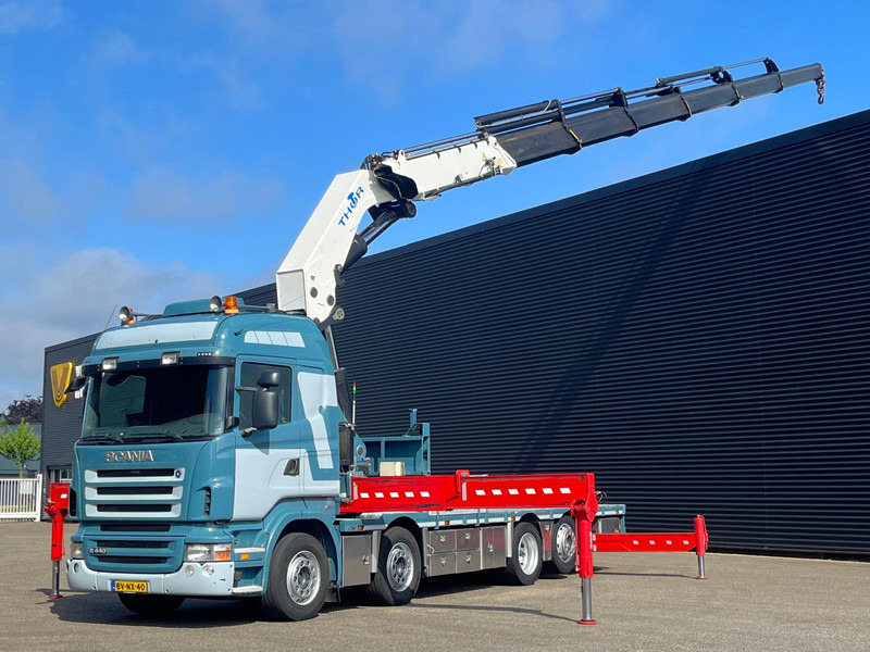 Scania R 440 8X2*6 / HMF THOR K6 - Camion con gru: foto 1 Scania R 440 8X2*6 / HMF THOR K6 - Camion con gru: foto 1
