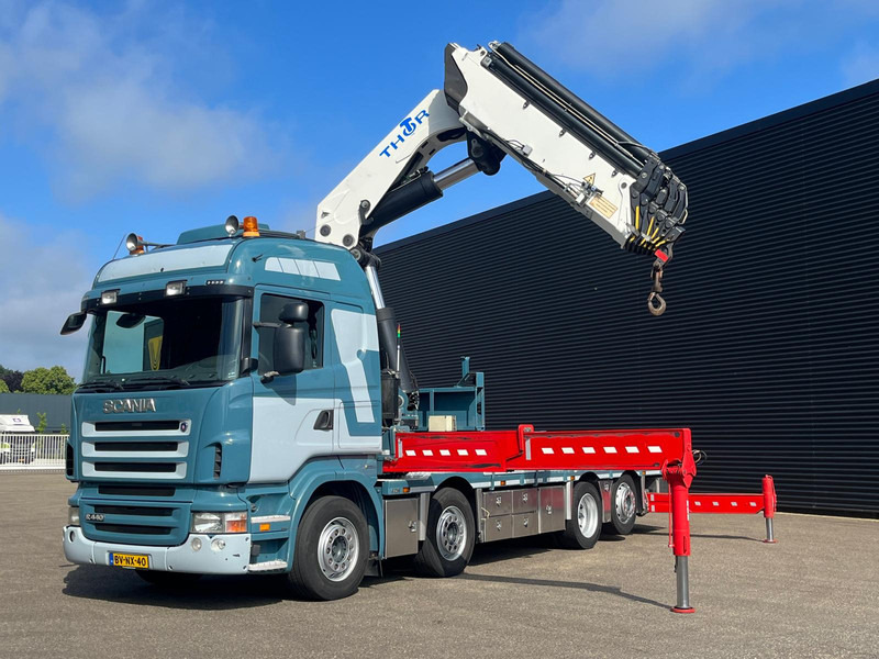 Scania R 440 8X2*6 / HMF THOR K6 - Camion con gru: foto 4 Scania R 440 8X2*6 / HMF THOR K6 - Camion con gru: foto 4