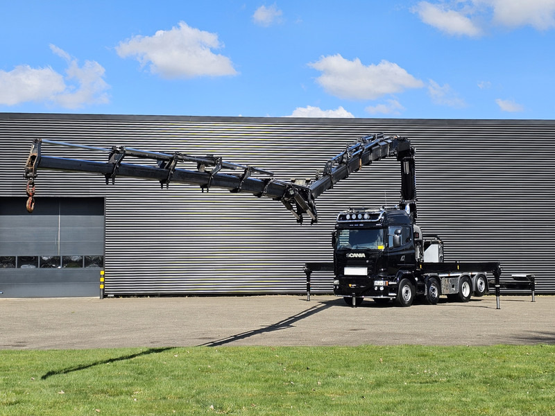 Scania R490 / 8x2 / HMF 85 TM CRANE / WINCH / JIB - Camion con gru: foto 5 Scania R490 / 8x2 / HMF 85 TM CRANE / WINCH / JIB - Camion con gru: foto 5
