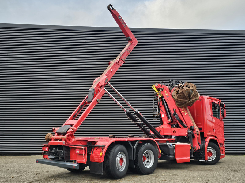 Scania R520 V8 6x2/4 / EPSILON CRANE + HOOKLIFT - Autocarro scarrabile, Camion con gru: foto 4 Scania R520 V8 6x2/4 / EPSILON CRANE + HOOKLIFT - Autocarro scarrabile, Camion con gru: foto 4