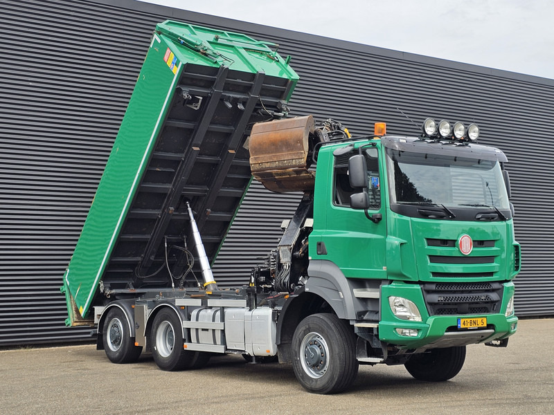 Leasing di Tatra T158/II 6X6 / HMF Z CRANE + 2 SIDE TIPPER Tatra T158/II 6X6 / HMF Z CRANE + 2 SIDE TIPPER: foto 7