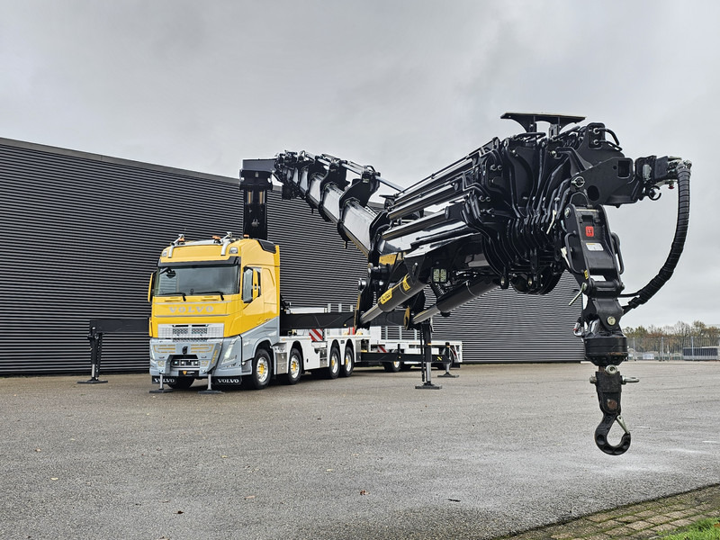Volvo FH 540 8x4 / PALFINGER 165 TEC 7 + PJ300 / WINCH - Autocarro con pianale/ Cassone fisso, Camion con gru: foto 4 Volvo FH 540 8x4 / PALFINGER 165 TEC 7 + PJ300 / WINCH - Autocarro con pianale/ Cassone fisso, Camion con gru: foto 4