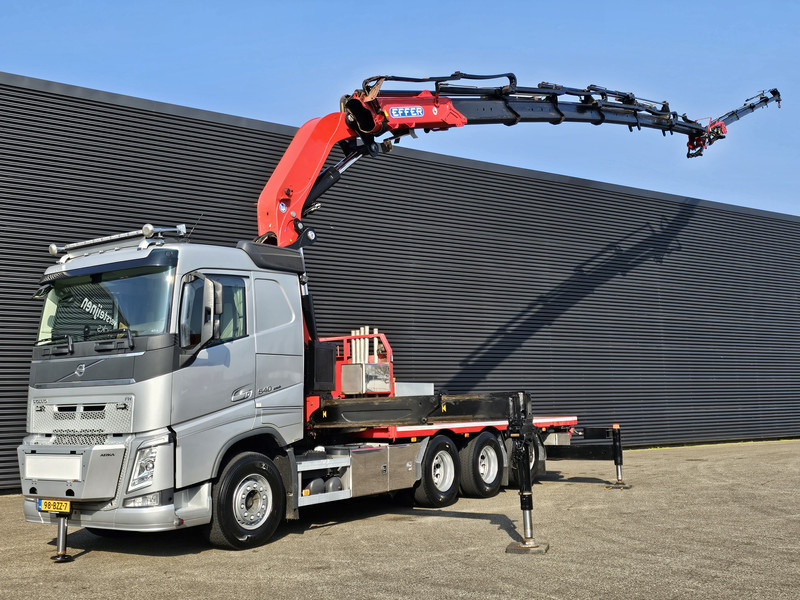 Volvo FH540 / 8x4/4 / EFFER 525S / JIB 4S-HD - Autocarro con pianale/ Cassone fisso, Camion con gru: foto 1 Volvo FH540 / 8x4/4 / EFFER 525S / JIB 4S-HD - Autocarro con pianale/ Cassone fisso, Camion con gru: foto 1