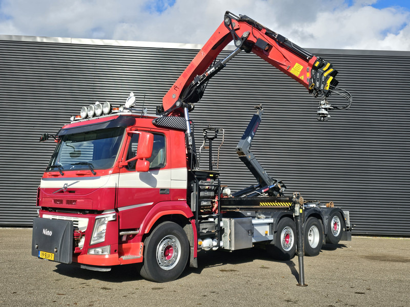 Volvo FM 420 8x2 / HIAB HOOKLIFT + 30 t/m CRANE - KRAN - Autocarro scarrabile, Camion con gru: foto 4 Volvo FM 420 8x2 / HIAB HOOKLIFT + 30 t/m CRANE - KRAN - Autocarro scarrabile, Camion con gru: foto 4