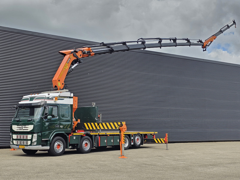 Volvo FM 460 8X2 / PALFINGER PK60002 /JIB / WINCH - Camion con gru: foto 1 Volvo FM 460 8X2 / PALFINGER PK60002 /JIB / WINCH - Camion con gru: foto 1