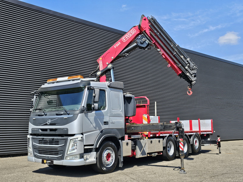 Volvo FM 460 8x4-4 / FASSI 36.5 t/m -8 x EXTENSION + WINCH - Camion con gru: foto 5 Volvo FM 460 8x4-4 / FASSI 36.5 t/m -8 x EXTENSION + WINCH - Camion con gru: foto 5