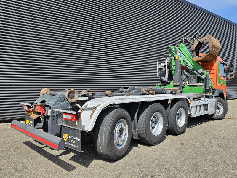 Volvo FMX 460 / 8x4-4 / HMF CRANE + HOOKLIFT / CONTAINER - Autocarro scarrabile, Camion con gru: foto 5 Volvo FMX 460 / 8x4-4 / HMF CRANE + HOOKLIFT / CONTAINER - Autocarro scarrabile, Camion con gru: foto 5