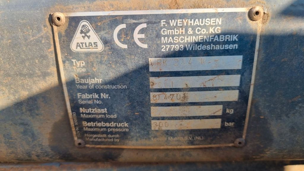 Atlas Abrollkipperaufbau 3 Achser - Autocarro scarrabile: foto 3 Atlas Abrollkipperaufbau 3 Achser - Autocarro scarrabile: foto 3