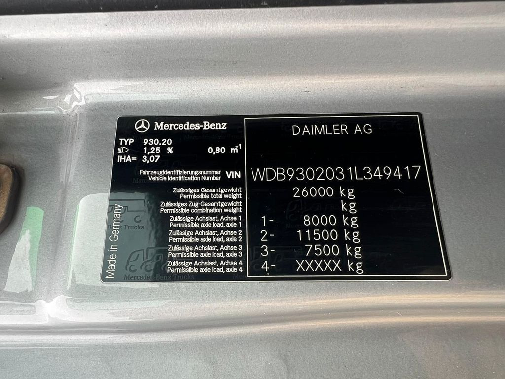 Mercedes-Benz 2541 6X2 Marrel Abroller Hydr. Verriegelung - Autocarro scarrabile: foto 4 Mercedes-Benz 2541 6X2 Marrel Abroller Hydr. Verriegelung - Autocarro scarrabile: foto 4