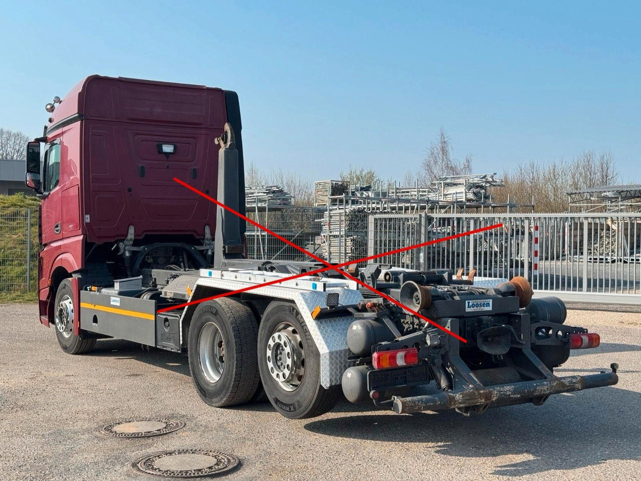 Mercedes-Benz 2558 6x2 Fahrgestell Chassis | Retarder | Klima - Autocarro telaio: foto 5 Mercedes-Benz 2558 6x2 Fahrgestell Chassis | Retarder | Klima - Autocarro telaio: foto 5