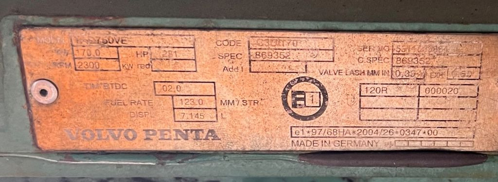 VOLVO PENTA & DANA SPICER Top Zustand VOLVO PENTA & DANA SPICER Top Zustand - Motore per Camion: foto 2 VOLVO PENTA & DANA SPICER Top Zustand VOLVO PENTA & DANA SPICER Top Zustand - Motore per Camion: foto 2