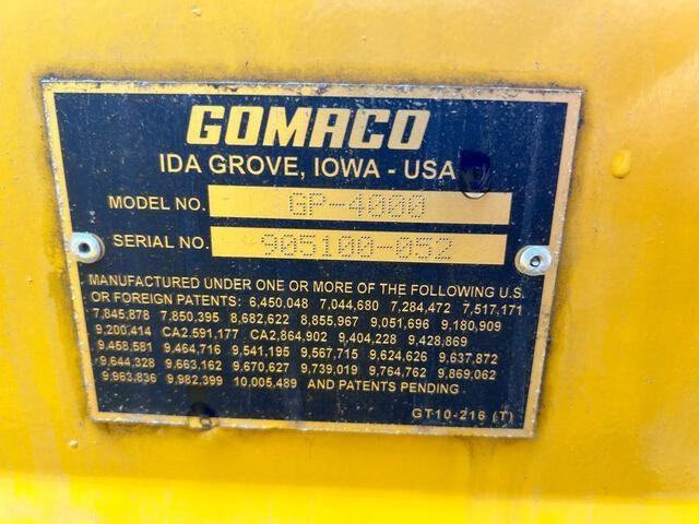 Gomaco GP-4000 - Finitrice: foto 4 Gomaco GP-4000 - Finitrice: foto 4