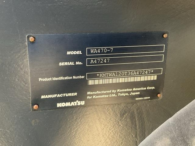 Komatsu WA470-7 - Pala gommata: foto 5 Komatsu WA470-7 - Pala gommata: foto 5