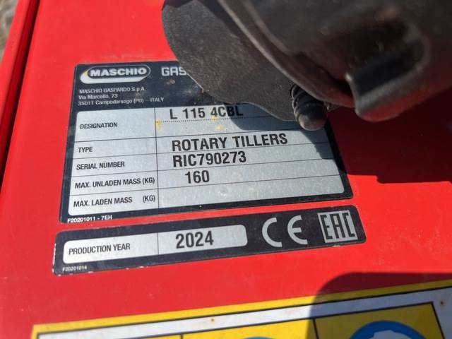 Zappatrice Maschio Gaspardo L115 4CBL: foto 6