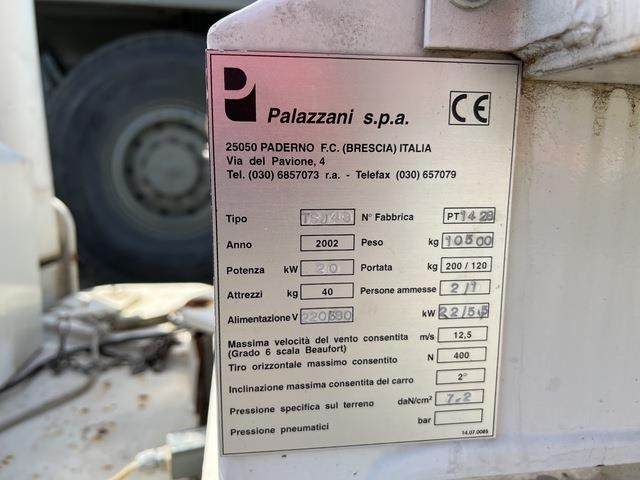 Palazzani TSJ 48 - Piattaforma articolata: foto 5 Palazzani TSJ 48 - Piattaforma articolata: foto 5