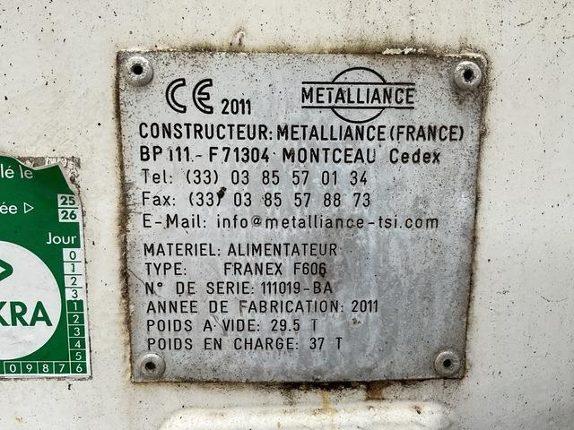 Metalliance Franex F606 - Finitrice: foto 5 Metalliance Franex F606 - Finitrice: foto 5