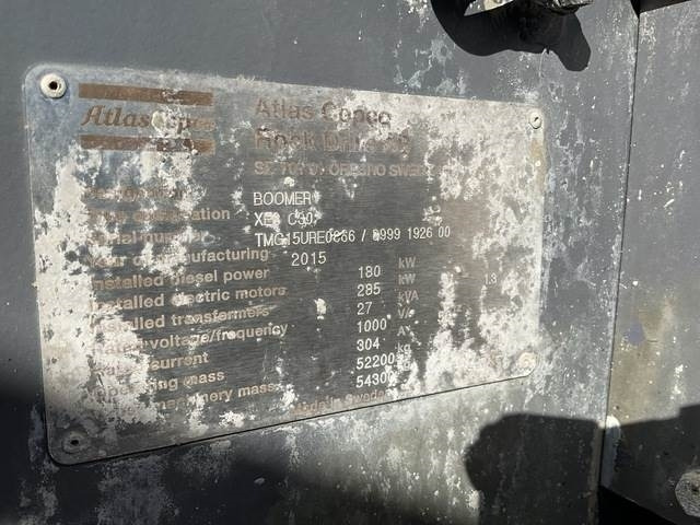 Atlas Copco XE3C - Macchina mineraria: foto 5 Atlas Copco XE3C - Macchina mineraria: foto 5