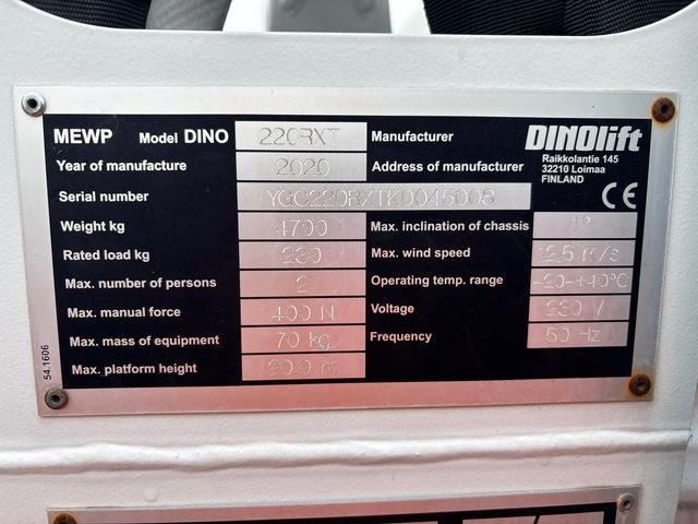 Dino 220RXT - Piattaforma articolata: foto 5 Dino 220RXT - Piattaforma articolata: foto 5