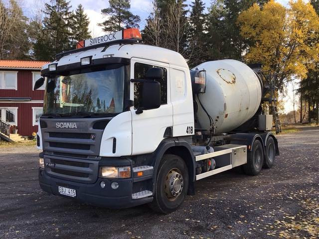 Scania P420LB - Autobetoniera: foto 1 Scania P420LB - Autobetoniera: foto 1