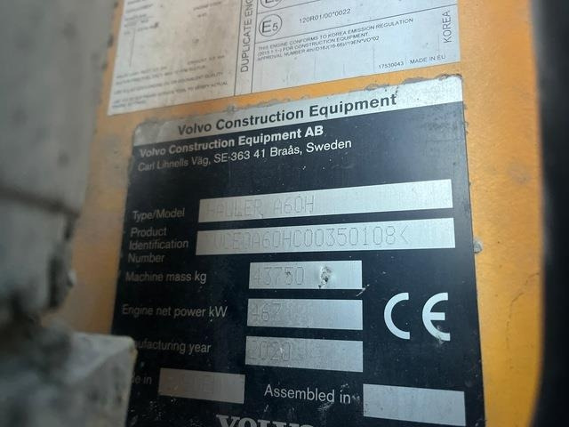 Volvo A60H - Dumper articolato: foto 5 Volvo A60H - Dumper articolato: foto 5